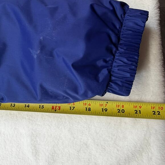 Vintage Old Navy Reversible Blue to Black 1/4 Zip Ski Snow Jacket Size Large - Picture 12 of 13